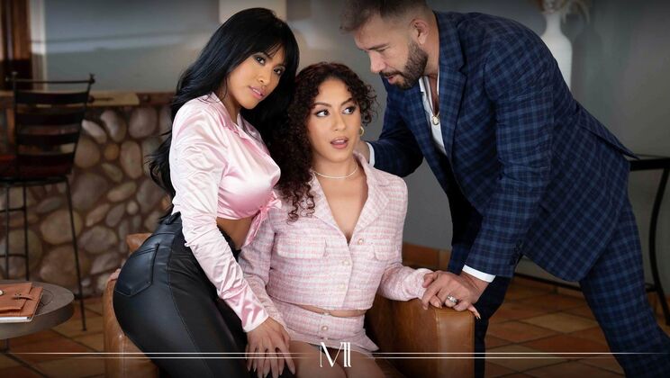 [ModernDaySins] - Double Blowjob Delight: Will's Lucky Day - Ember Snow - Liv Revamped - Will Pounder