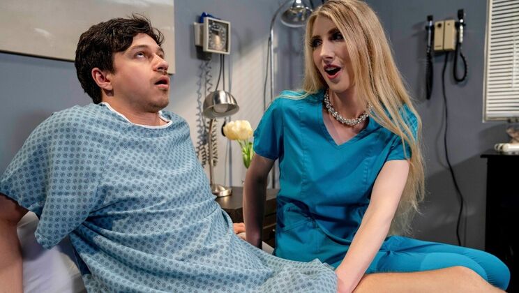 [TransSensual] - Nurse Uniform Side Fuck and Anal - Janelle Fennec - Dakota Wonders