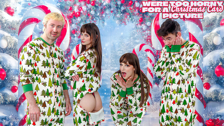 [FamilySwap] - Horny Christmas Card Fail - Lexi Luna Gets Rough Creampie & Deepthroat - Lexi Luna - Chad Alva - Lana Smalls - Enzo East
