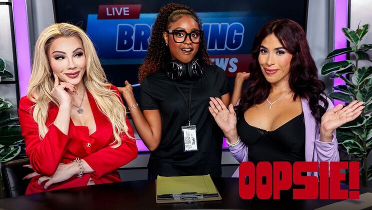 [Oopsie!] - Original Series: Oopsie Sex Train with Double Blowjob & Cumshot - Destiny Mira - Ariel Demure - Avery Lust