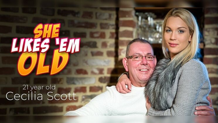 Young Blonde Teen Loves Old Men - Sucking and Fucking