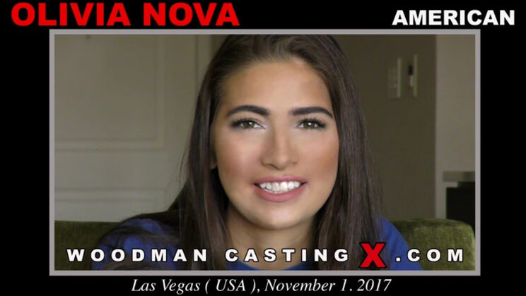 [WoodmanCasting] - Submissive Girl Olivia Nova Casting Bedroom Spanking - Olivia Nova