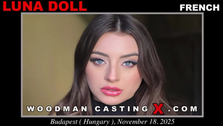 [WoodmanCasting] - Luna Doll Casting: Anal, Blowjob & Cumshot - Luna Doll