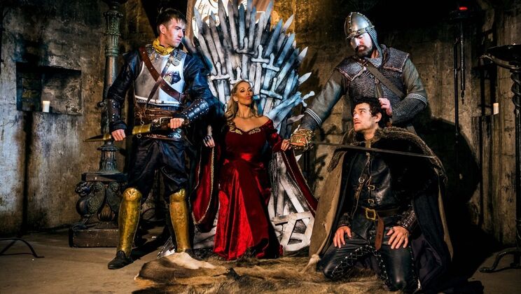 [DigitalPlayground] - Rebecca More and Tina Kay's Scissoring and Kissing - Rebecca More - Tina Kay - Danny D