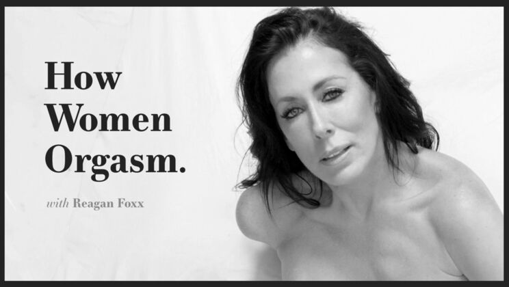 [AdultTimePilots] - Reagan Foxx: Shaved Pussy Masturbation - Reagan Foxx