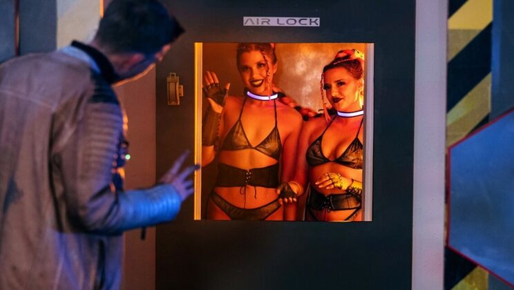 [DigitalPlayground] - Big Natural Tits & Big Ass Lesbian Scissoring Sex - Danny D - Emily Woods - Ruby Sims