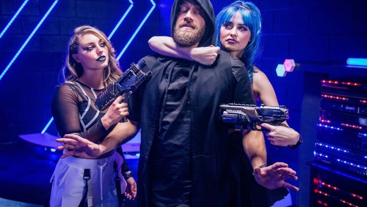 [DigitalPlayground] - Digital Galaxy: Athletic Lesbians with Big Tits Have Sex - Jewelz Blu - Kayley Gunner