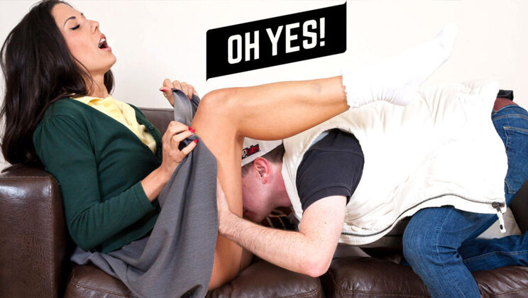 [MyMilfz] - Beautiful Ass Stepmother Caught Taking Big Cock Deepthroat - Alexa Tomas - Joel Tomas