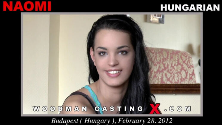 [WoodmanCasting] - Young Naomi Anal Casting with Double Penetration Finish - Naomi