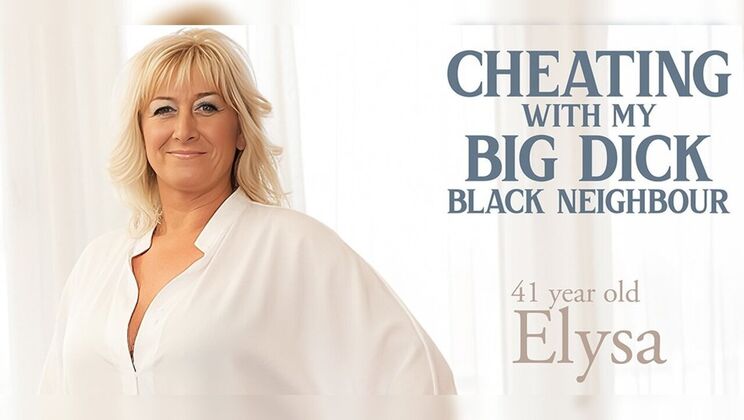 [Mature.nl] - Blonde MILF Reverse Cowgirl on Big Black Dick - Elysa - Carlos Valdez