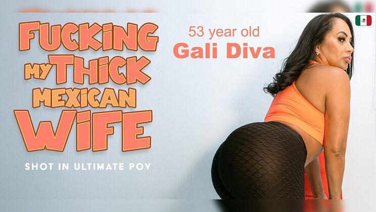 [Mature.nl] - Fucking My Horny Mexican Cougar Wife - Big Tits & Big Ass - Jean Pallett - Gali Diva