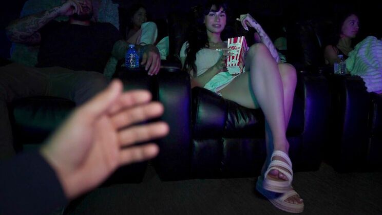 [Let'sPostIt] - Popcorn, Cock, and Cum - Ariana Starr - Mike Ox