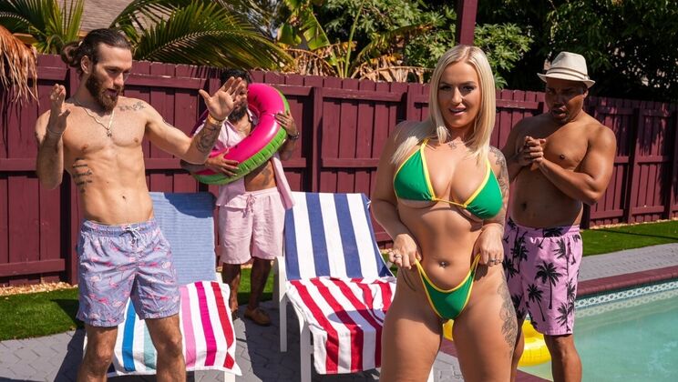 [Dad'sLovePorn] - Elana Bunnz Brunette Cowgirl Ride With Cumshot Clean-Up - Elana Bunnz - Todd Jones