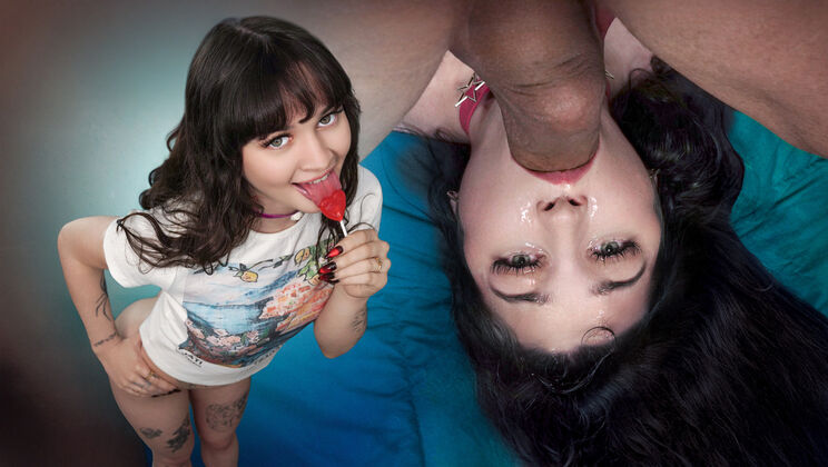 [DadCrush] - Obedient Daughter Roleplay Face Fucking - Jason Sarcinelli - Remi Raw