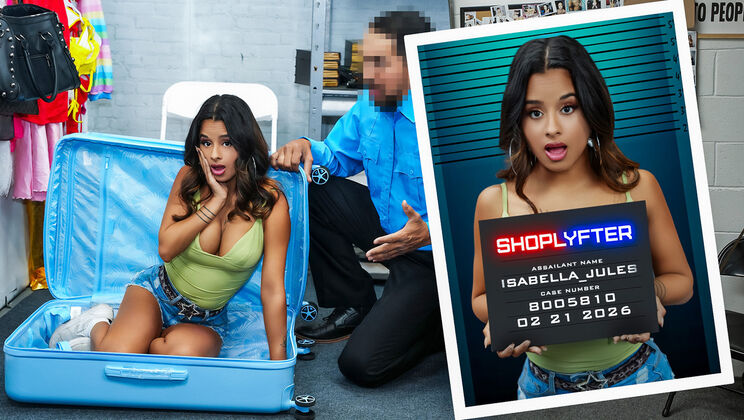 [Shoplyfter] - Latina Slut Sucks and Takes Load on Chest - Juan Largo - Isabella Jules