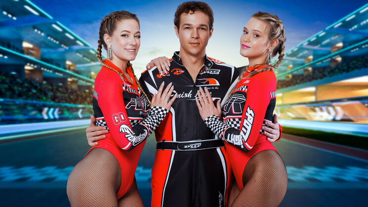 [StepSiblings] - Sportswear Threesome: Jayden Fucks Blonde Stepsister & Her Lesbian Friend - River Lynn - Jayden Marcos - Chloe Rose