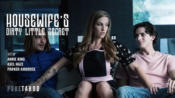 [PureTaboo] - Brunette Housewife Secret Ball Play And Pussy To Mouth - Parker Ambrose - Annie King - Axel Haze