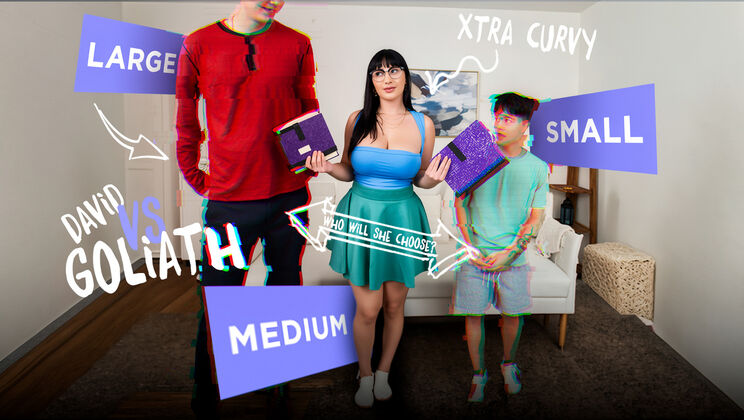 Curvy Tutor In Thong Gets Pussy Licking And Facial From Two