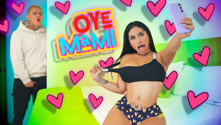 Horny Latina MILF Sucks Young Papi's Dick in Panties