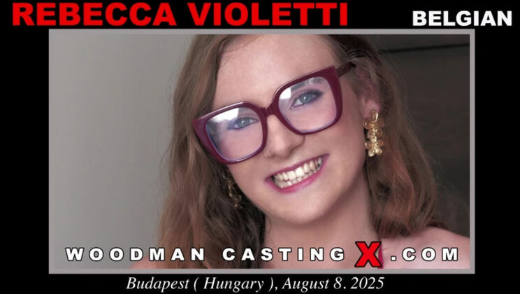 Casting Couch: Rebecca Violetti Takes Deep Throat and Gapes Her Ass
