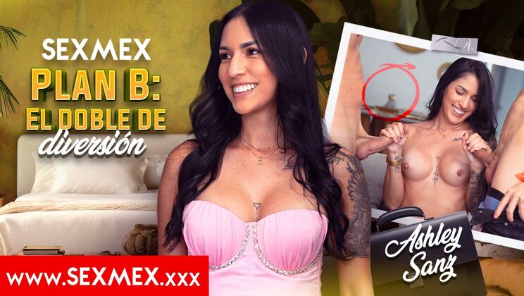 Plan B Double Fun Ashley Sanz Hot Spanish Girl
