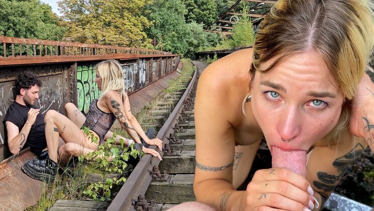 Kitti & Uri Urbex-Rated Male POV Outdoor Masturbation