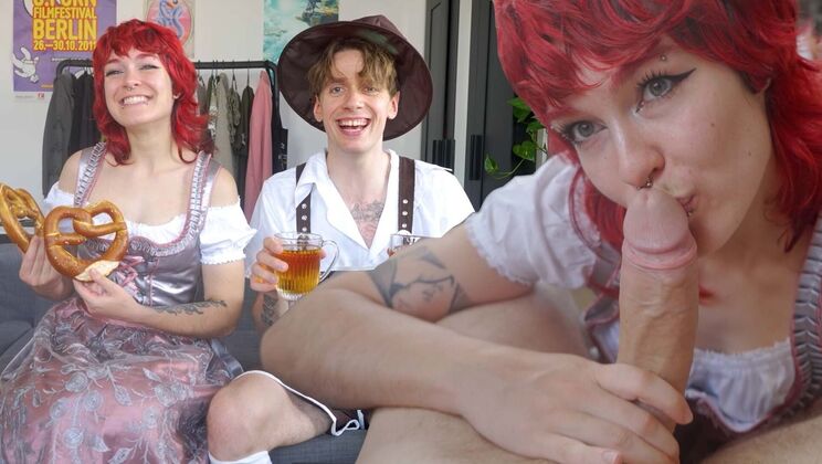 Fucktoberfest Fun: Oktoberfest Couple Fucks
