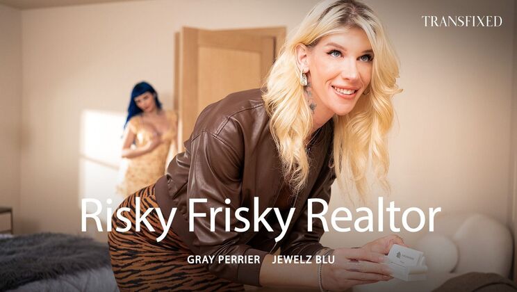 Realtor Takes Risky Facial Cumshot