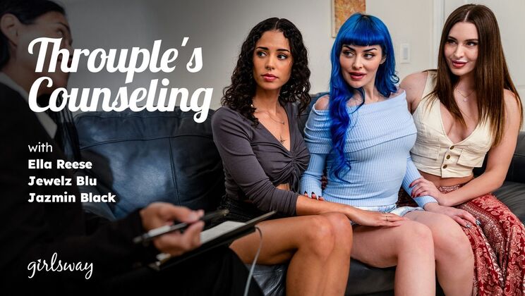 MILF Throuple Seduces Their Therapist