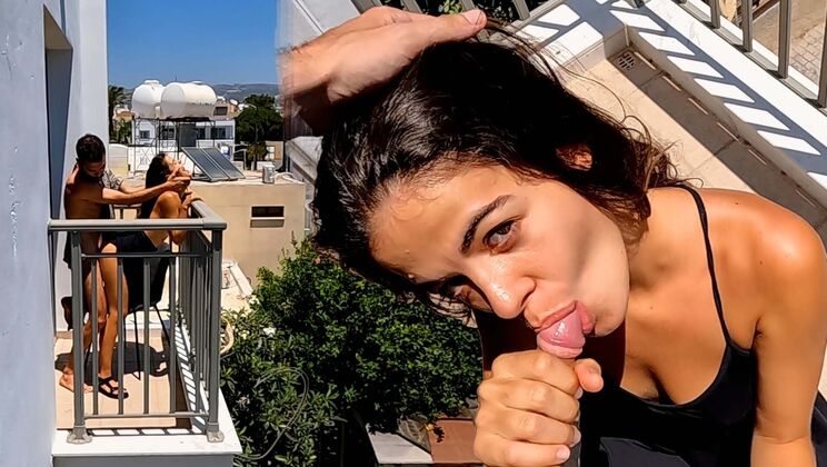 Goodbye To The Neighborhood: POV Blowjob and Pussy Licking