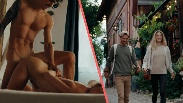 Lost in Romania: Part 1 – James & Lola, Cumshot Ending