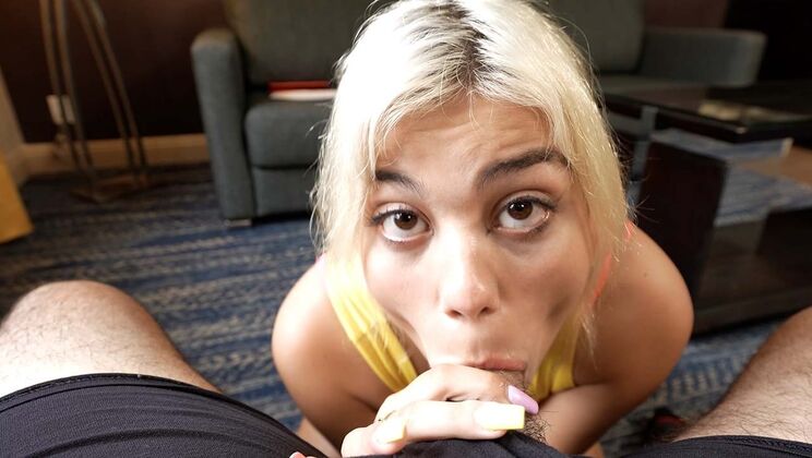 Lilith Grace Slim Office Slut Blowjob And Cum Shot