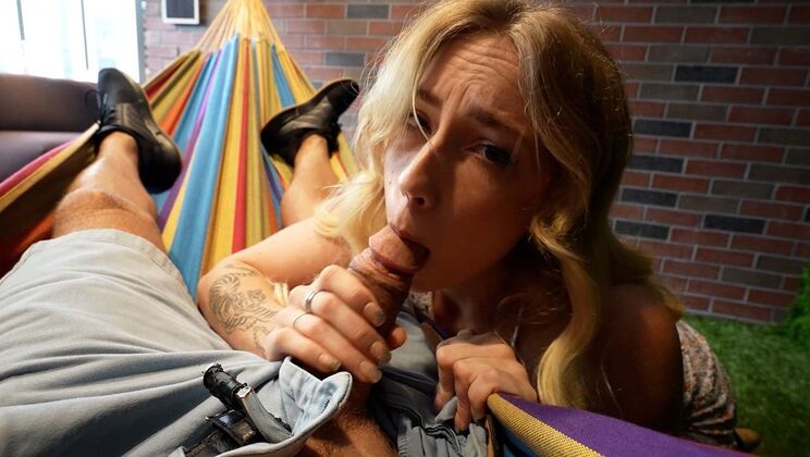Blonde Stella Elle Gets a Daily Dose of Dick in POV
